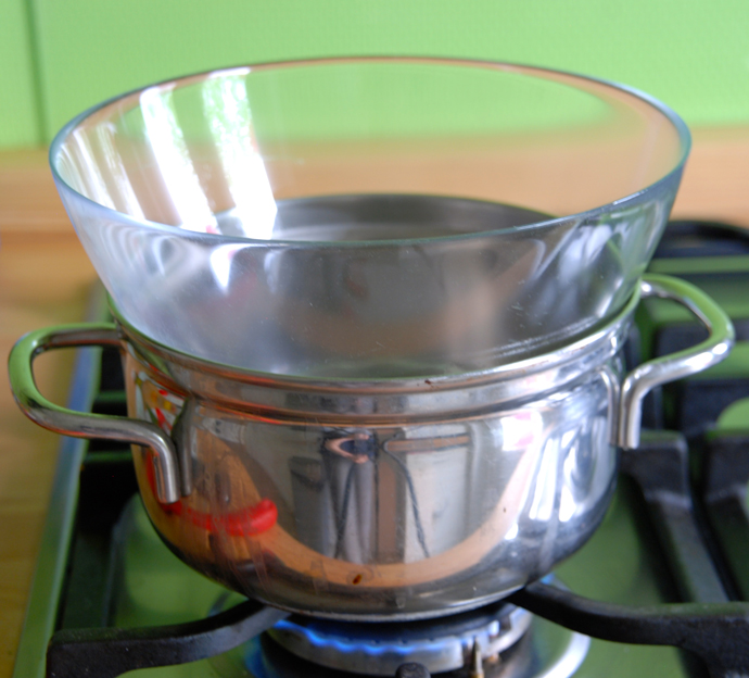 Basics and Tips: Faking a Double Boiler - The Tough Cookie